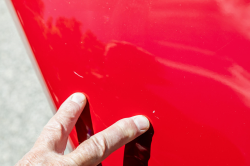 2000 BMW M Coupe in Imola Red 2 over Black Nappa