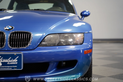 2000 BMW M Coupe in Estoril Blue Metallic over Estoril Blue & Black Nappa