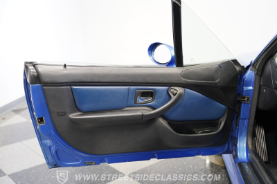2000 BMW M Coupe in Estoril Blue Metallic over Estoril Blue & Black Nappa