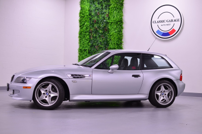 2000 BMW M Coupe in Titanium Silver Metallic over Black Nappa