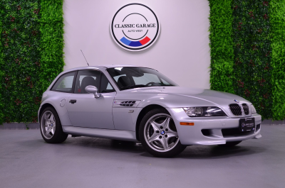 2000 BMW M Coupe in Titanium Silver Metallic over Black Nappa