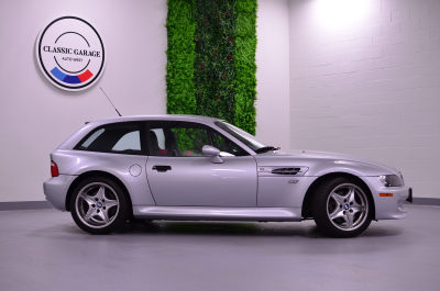 2000 BMW M Coupe in Titanium Silver Metallic over Black Nappa