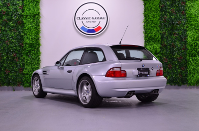 2000 BMW M Coupe in Titanium Silver Metallic over Black Nappa