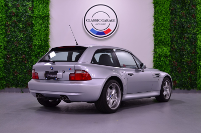 2000 BMW M Coupe in Titanium Silver Metallic over Black Nappa