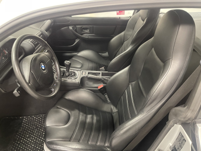 2000 BMW M Coupe in Titanium Silver Metallic over Black Nappa