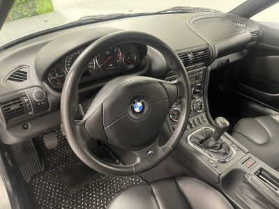 2000 BMW M Coupe in Titanium Silver Metallic over Black Nappa