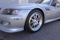 2000 BMW M Coupe in Titanium Silver Metallic over Estoril Blue & Black Nappa