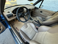 2000 BMW M Coupe in Estoril Blue Metallic over Dark Beige Oregon