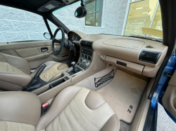 2000 BMW M Coupe in Estoril Blue Metallic over Dark Beige Oregon