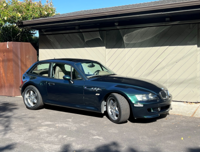 2001 BMW M Coupe in Oxford Green 2 Metallic over Dark Beige Oregon