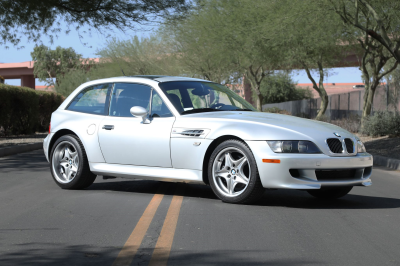 2001 BMW M Coupe in Titanium Silver Metallic over Black Nappa