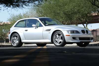 2001 BMW M Coupe in Titanium Silver Metallic over Black Nappa