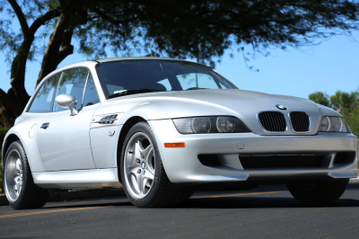 2001 BMW M Coupe in Titanium Silver Metallic over Black Nappa