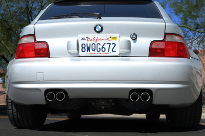 2001 BMW M Coupe in Titanium Silver Metallic over Black Nappa