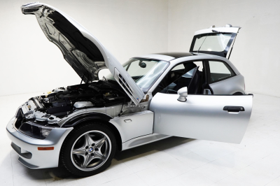 2001 BMW M Coupe in Titanium Silver Metallic over Black Nappa