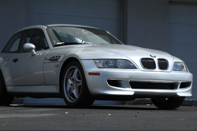 2001 BMW M Coupe in Titanium Silver Metallic over Black Nappa