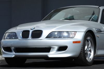 2001 BMW M Coupe in Titanium Silver Metallic over Black Nappa