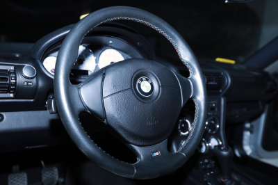 2001 BMW M Coupe in Titanium Silver Metallic over Black Nappa