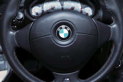 2001 BMW M Coupe in Titanium Silver Metallic over Black Nappa