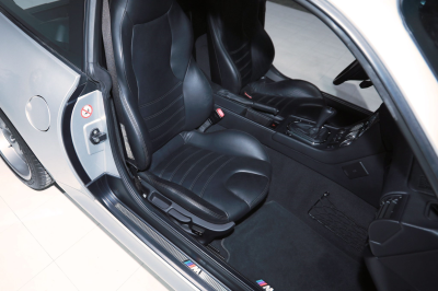 2001 BMW M Coupe in Titanium Silver Metallic over Black Nappa