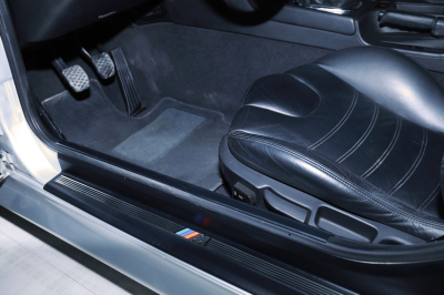 2001 BMW M Coupe in Titanium Silver Metallic over Black Nappa