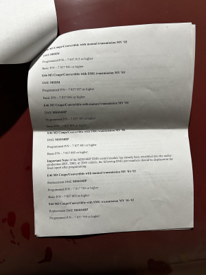 2001 BMW M Coupe in Titanium Silver Metallic over Black Nappa