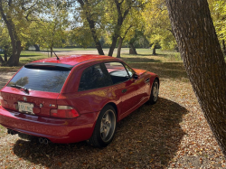 2001 BMW M Coupe in Imola Red 2 over Imola Red & Black Nappa