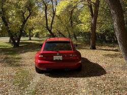 2001 BMW M Coupe in Imola Red 2 over Imola Red & Black Nappa