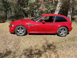 2001 BMW M Coupe in Imola Red 2 over Imola Red & Black Nappa