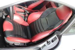 2001 BMW M Coupe in Titanium Silver Metallic over Imola Red & Black Nappa - Driver Seat