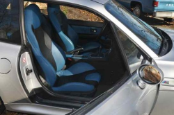 2001 BMW M Coupe in Titanium Silver Metallic over Laguna Seca Blue & Black Nappa - Interior
