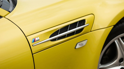 2001 BMW M Coupe in Phoenix Yellow Metallic over Dark Gray & Black Nappa