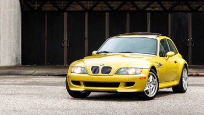 2001 BMW M Coupe in Phoenix Yellow Metallic over Dark Gray & Black Nappa