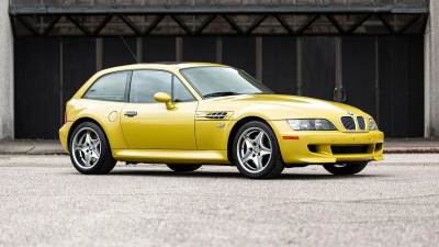 2001 BMW M Coupe in Phoenix Yellow Metallic over Dark Gray & Black Nappa