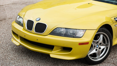 2001 BMW M Coupe in Phoenix Yellow Metallic over Dark Gray & Black Nappa