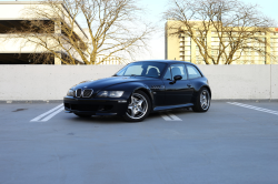 2001 BMW M Coupe in Black Sapphire Metallic over Laguna Seca Blue & Black Nappa