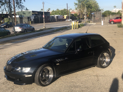 2001 BMW M Coupe in Black Sapphire Metallic over Black Nappa
