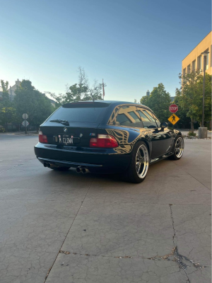 2001 BMW M Coupe in Black Sapphire Metallic over Black Nappa