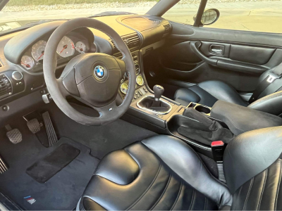 2001 BMW M Coupe in Black Sapphire Metallic over Black Nappa