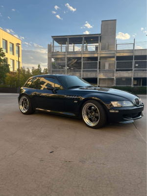 2001 BMW M Coupe in Black Sapphire Metallic over Black Nappa