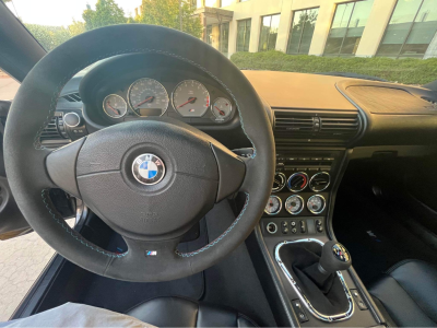 2001 BMW M Coupe in Black Sapphire Metallic over Black Nappa