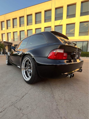 2001 BMW M Coupe in Black Sapphire Metallic over Black Nappa