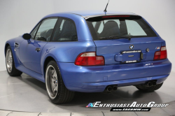 2001 BMW M Coupe in Estoril Blue Metallic over Estoril Blue & Black Nappa