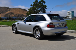2001 BMW M Coupe in Titanium Silver Metallic over Laguna Seca Blue & Black Nappa