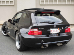2001 BMW M Coupe in Black Sapphire Metallic over Imola Red & Black Nappa