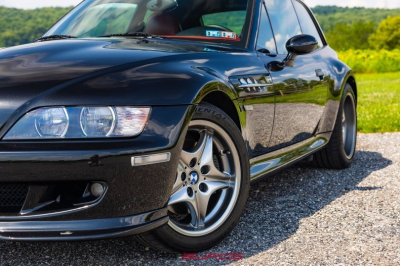 2001 BMW M Coupe in Black Sapphire Metallic over Imola Red & Black Nappa