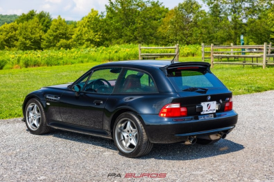 2001 BMW M Coupe in Black Sapphire Metallic over Imola Red & Black Nappa