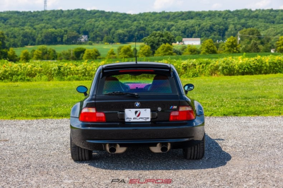 2001 BMW M Coupe in Black Sapphire Metallic over Imola Red & Black Nappa