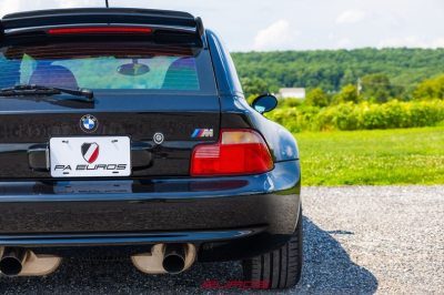 2001 BMW M Coupe in Black Sapphire Metallic over Imola Red & Black Nappa