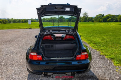 2001 BMW M Coupe in Black Sapphire Metallic over Imola Red & Black Nappa